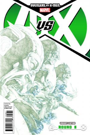 Avengers Vs. X-Men (2012) #8 (Opena Sketch Variant)