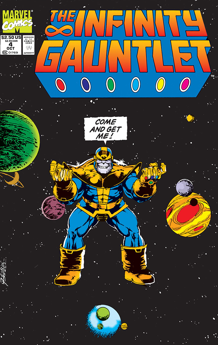 The Infinity Gauntlet #5 FRIDGE MAGNET comic book 