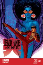 Deadly Hands of Kung Fu (2014) #2 cover