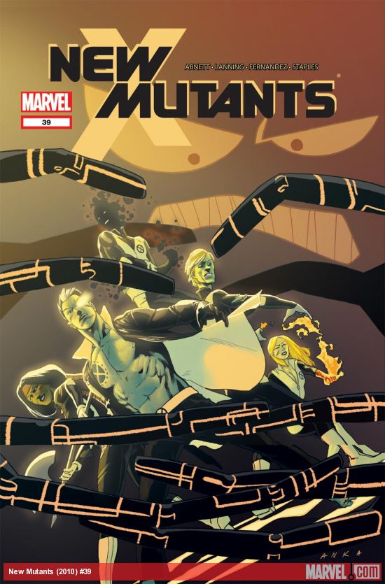 Cover of New Mutants #39