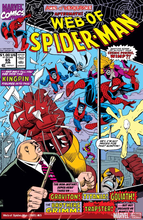 Web of Spider-Man (1985) #65