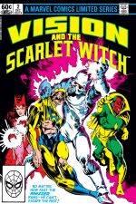 Vision and the Scarlet Witch (1982) #2 cover