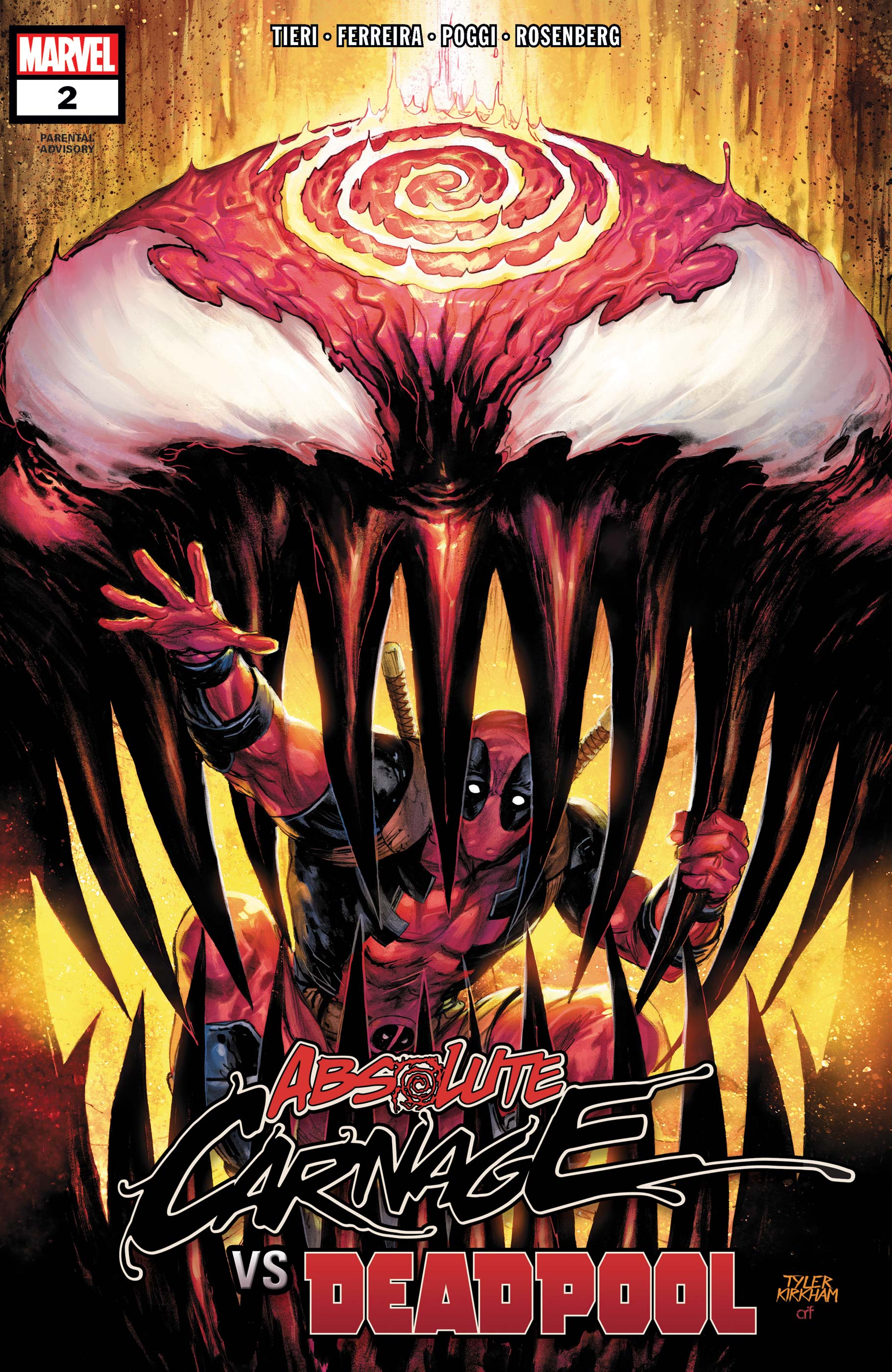 Absolute Carnage VS Deadpool # 1 of 3 Panosian Variant NM Marvel