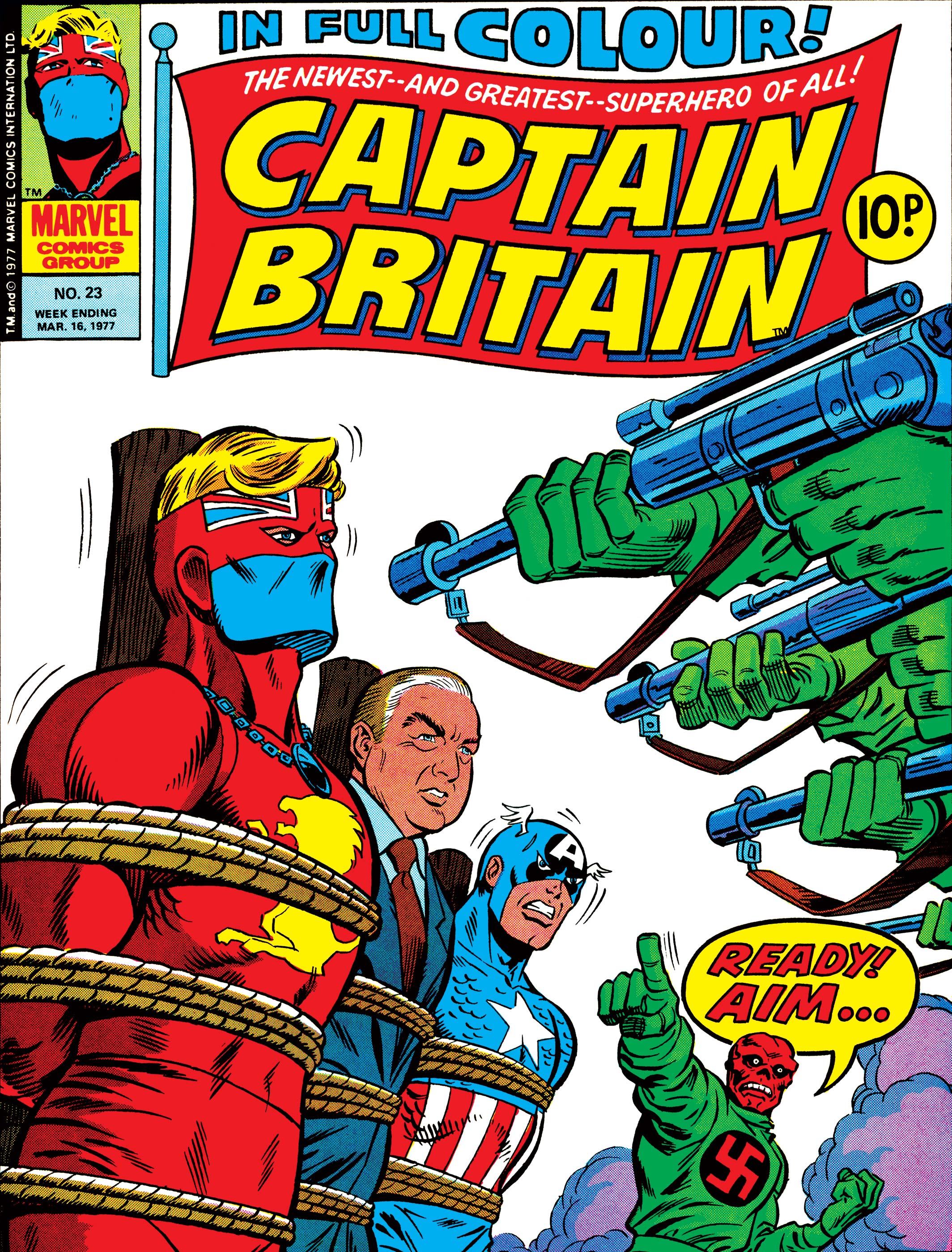 Captain Britain (1976) 23 Comic Issues Marvel