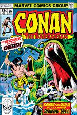 Conan the Barbarian (1970) #86 cover