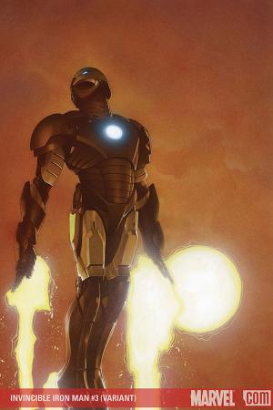 Invincible Iron Man (2008) #3 (CHAREST (50/50 COVER)) Invincible Iron Man (2008) #3 (CHAREST (50/50 COVER))