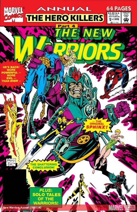 New Warriors Annual (1991) #2