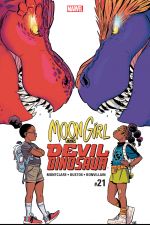 Moon Girl and Devil Dinosaur (2015) #21 cover