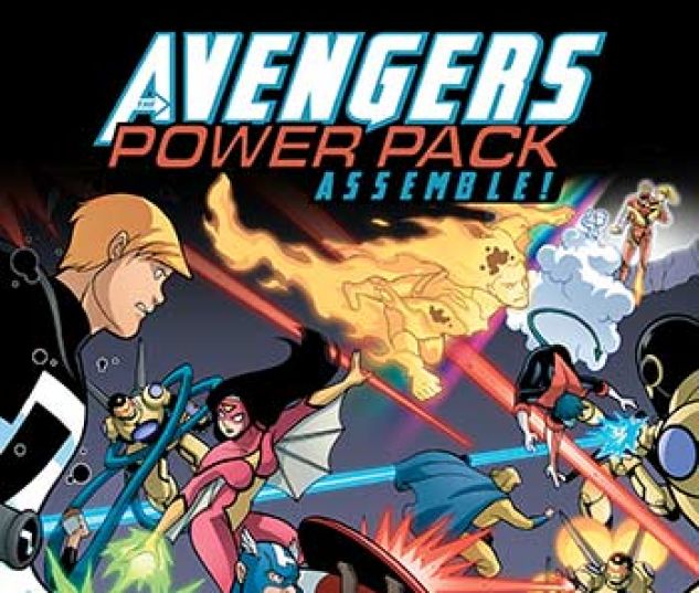 cover from Avengers and Power Pack Infinite Comic (2017) #8