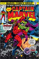 Captain Marvel (1968) #43 cover