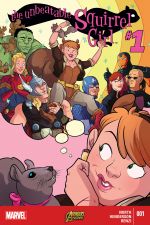 The Unbeatable Squirrel Girl (2015) #1 cover