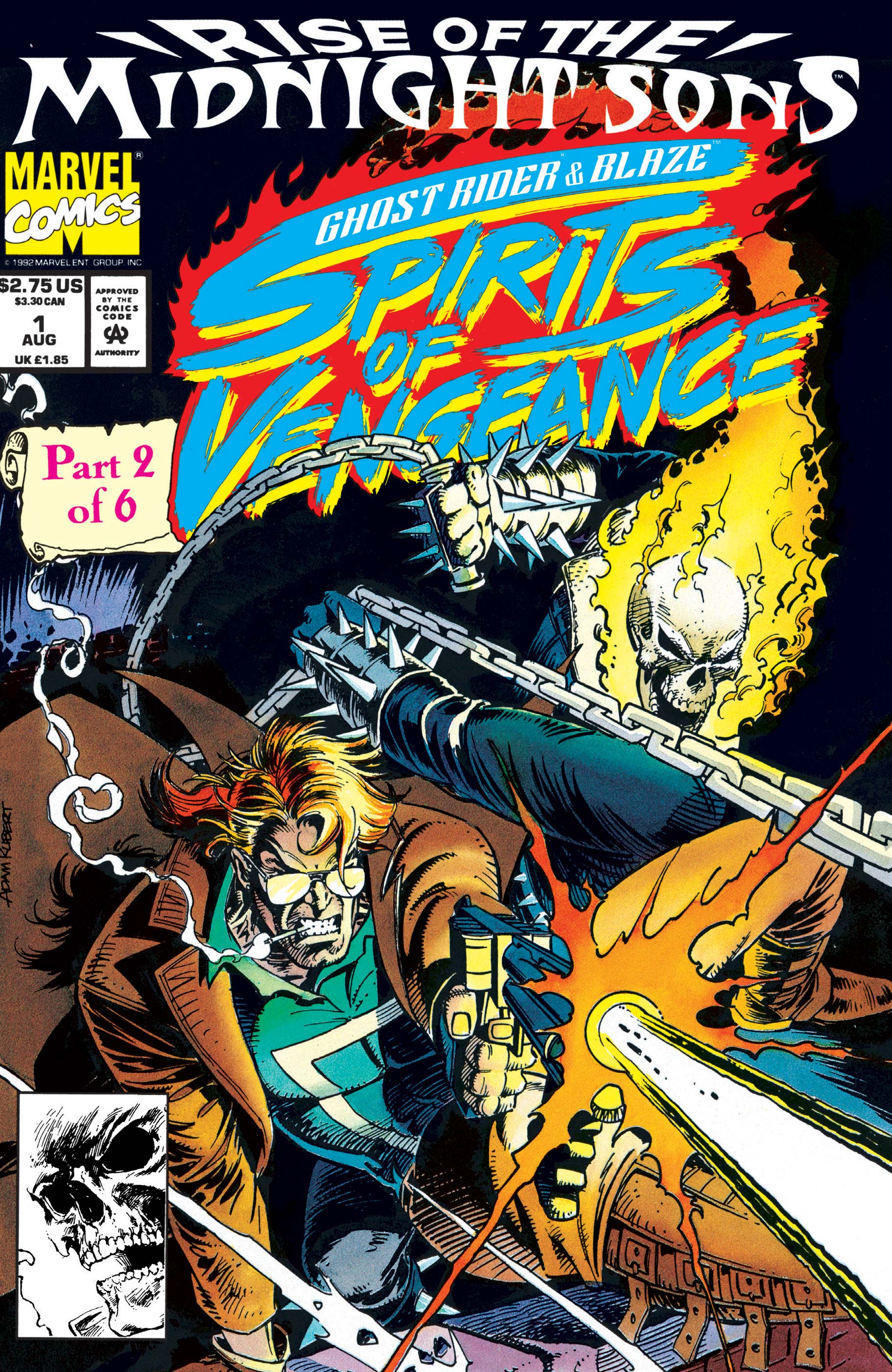 Ghost Rider/Blaze: Spirits Of Vengeance (1992) #1