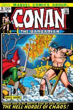 Conan the Barbarian (1970) #15 cover