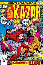 Ka-Zar (1974) #16 cover