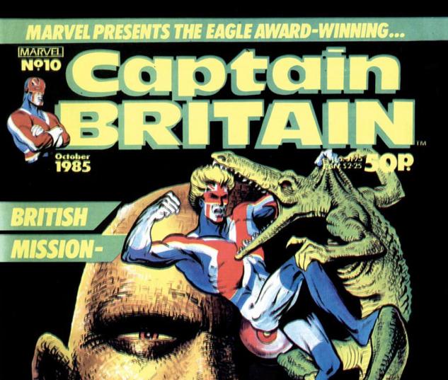 Captain Britain (1985) #10 Cover