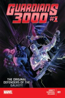 COMIC GUARDIANS 3000 #8 Marvel 2015 1st Print 