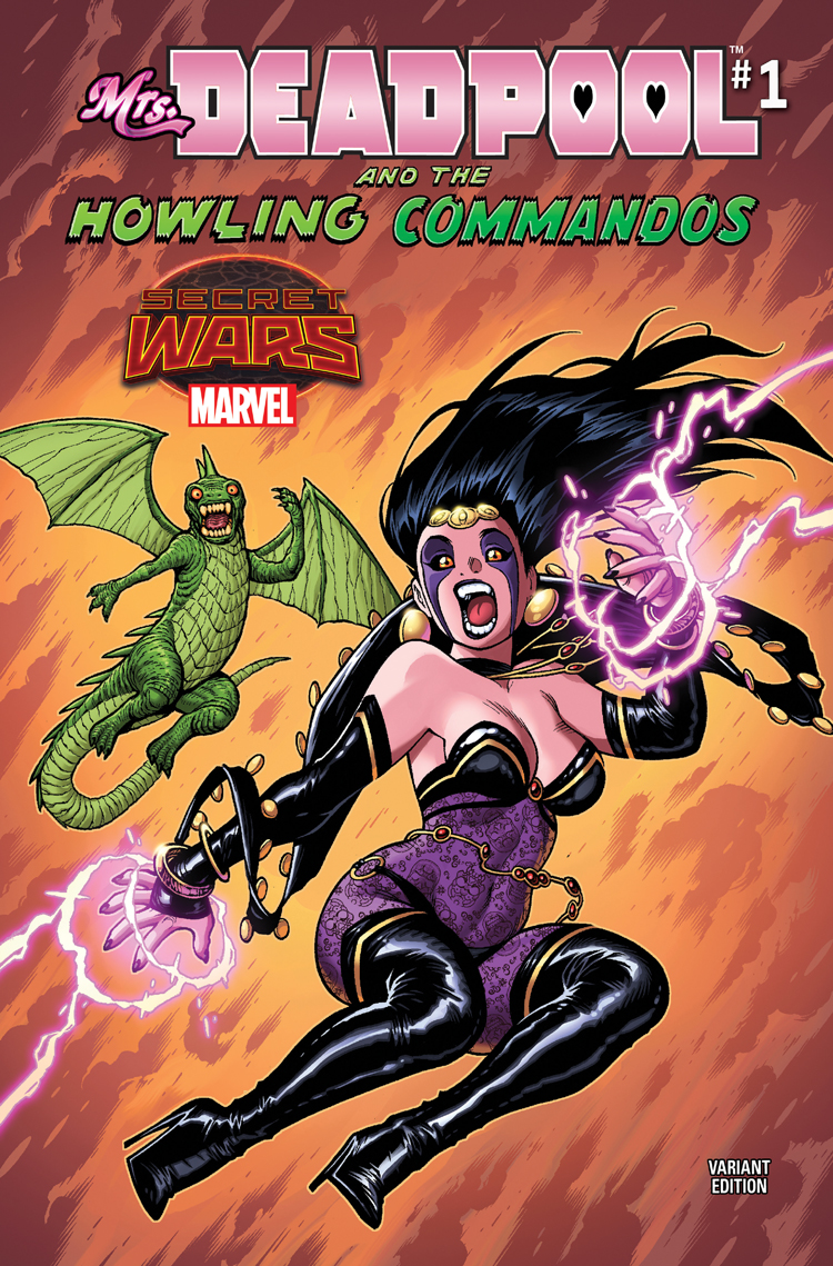 Mrs. Deadpool and the Howling Commandos (2015) #1 (Warren Variant)