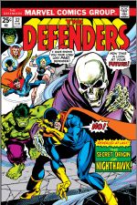 Defenders (1972) #32 cover