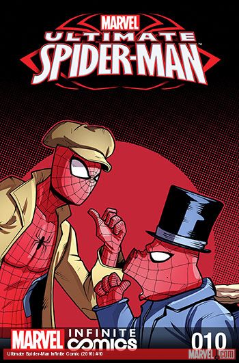 Cover of comic titled Ultimate Spider-Man Infinite Comic (2016) #10