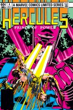 Hercules: Prince of Power (1982) #4 cover
