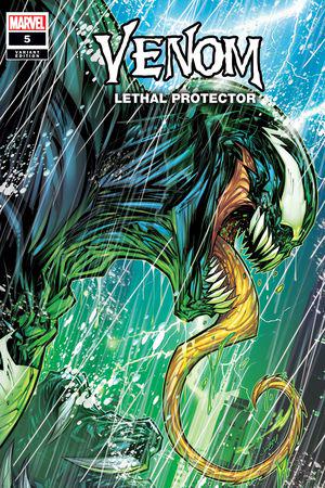 Venom Marvel T-Shirt Uomo - Lethal Protector, 100% Cotone, Girocollo, Taglio Regular, Colore Nero, Taglia L