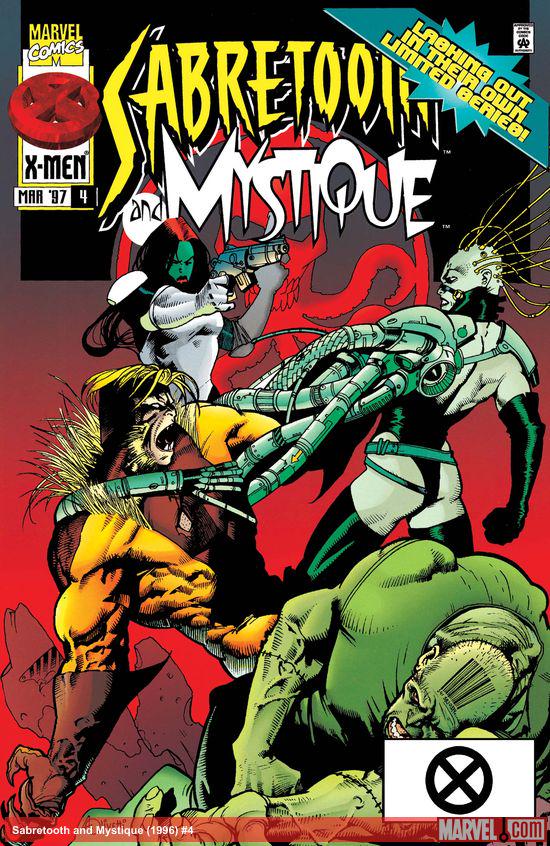 Cover of Mystique & Sabretooth #4