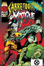 Sabretooth and Mystique (1996) #4 cover