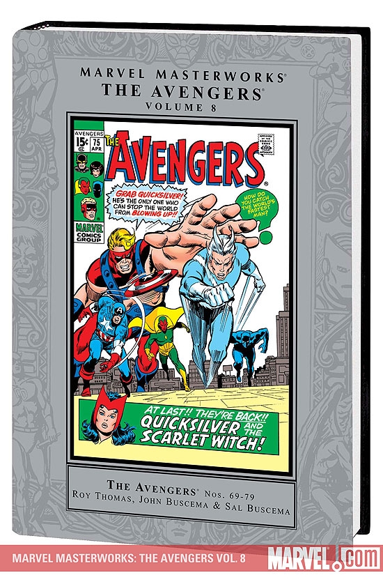 Marvel Masterworks: The Avengers Vol. 8 (Hardcover)