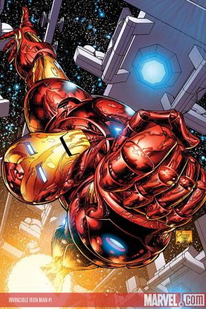 Invincible Iron Man (2008) #1 (Quesada Variant)
