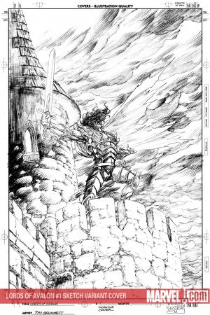 Lords of Avalon: Sword of Darkness (2008) #1 (Sketch Variant) Lords of Avalon: Sword of Darkness (2008) #1 (Sketch Variant)