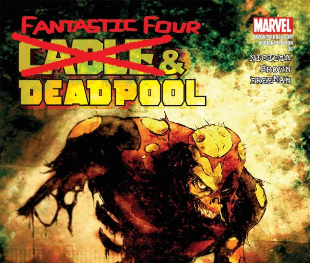 Cable & Deadpool (2004) #46, Zombie Variant