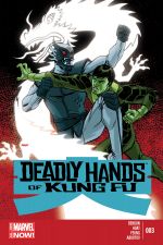 Deadly Hands of Kung Fu (2014) #3 cover