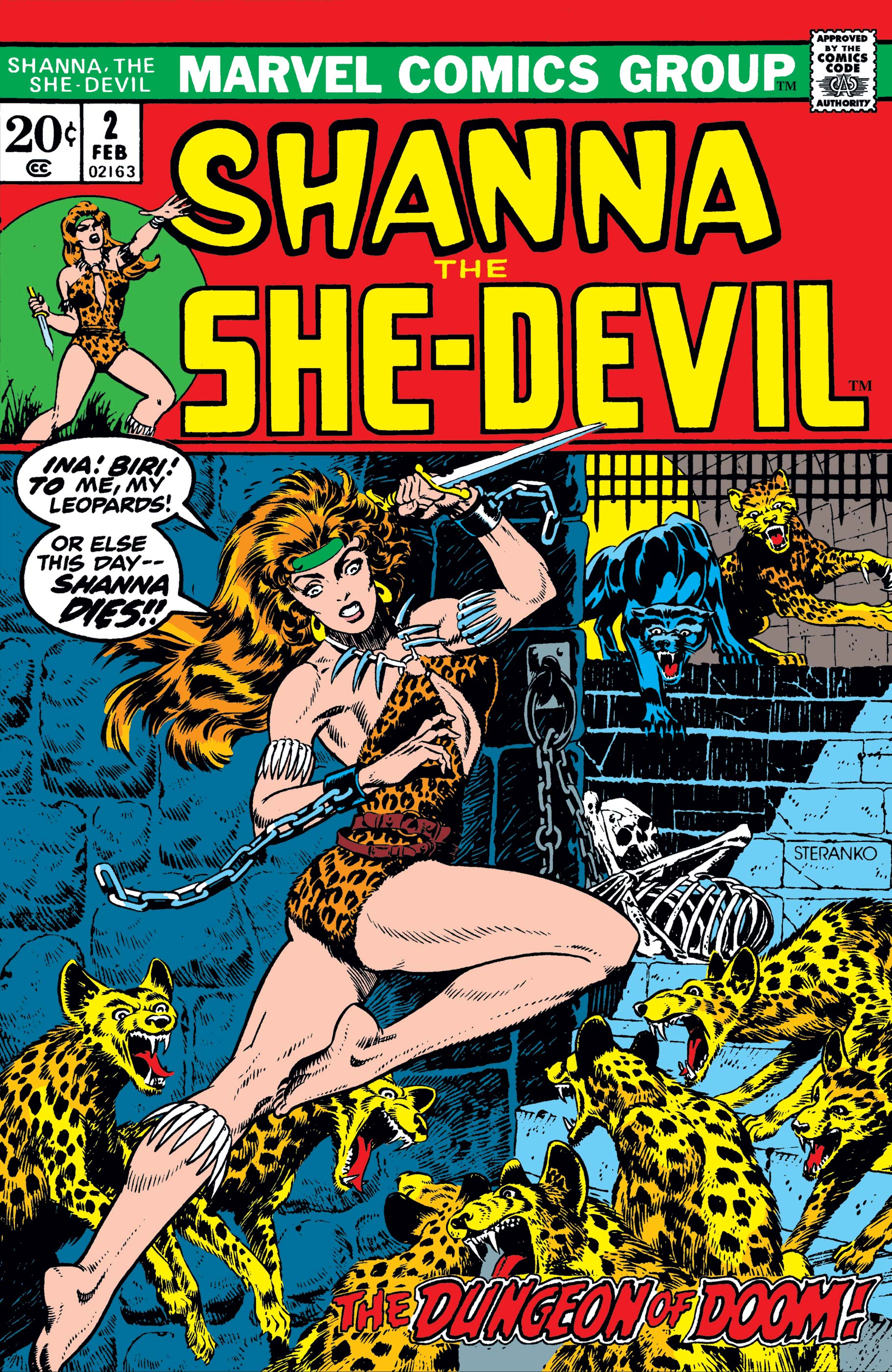 Shanna the She-Devil (1972) #2