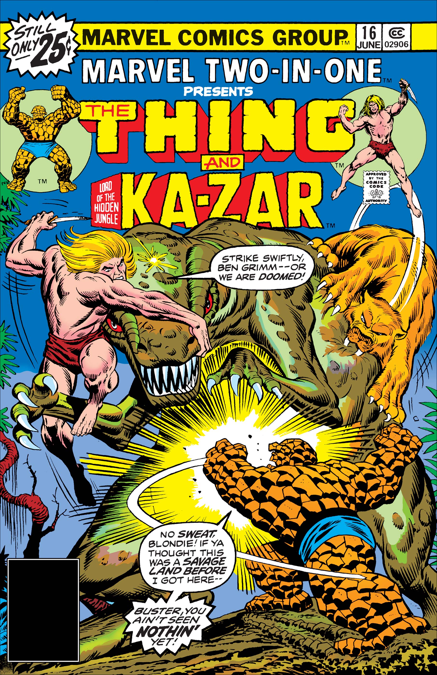 Marvel Two-in-One (1974) #16