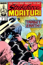 Strikeforce: Morituri (1986) #22 cover