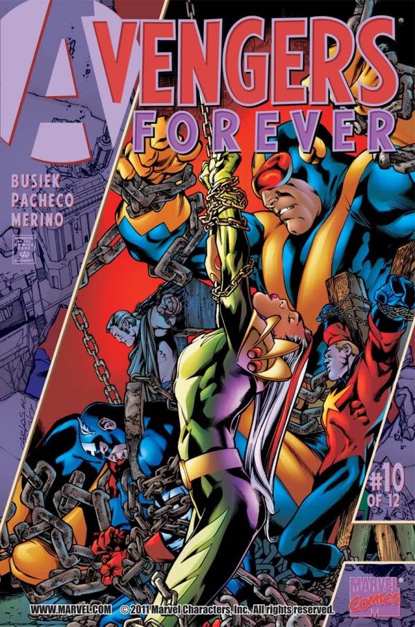 Marvel Comics AVENGERS FOREVER #7 OF 12 Kut Busiek Carlos Pacheco 