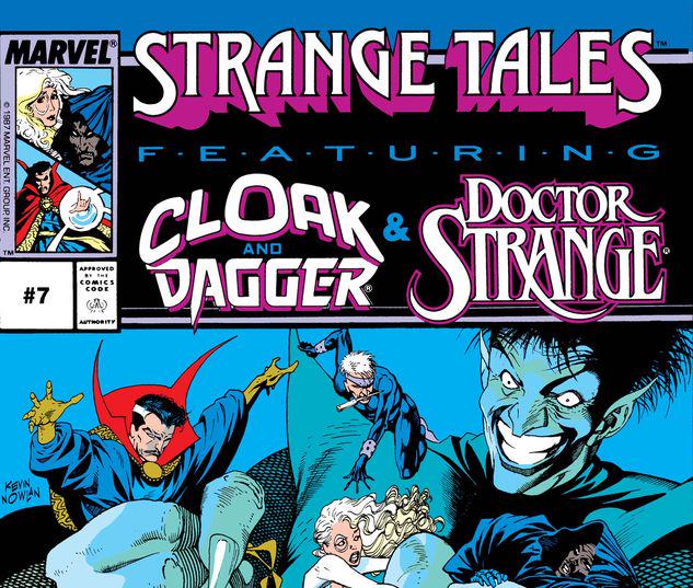Marvel Comics Strange Tales #7 Cloak and Dagger & Doctor Strange FN/VFN 1987 