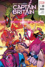 Betsy Braddock: Captain Britain (2023) #5 cover