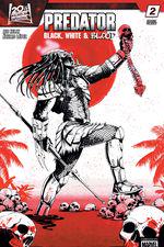 Predator: Black, White & Blood (2025) #2 cover