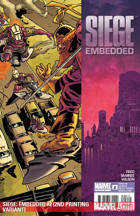 Siege: Embedded (2010) #2 (2ND PRINTING VARIANT)
