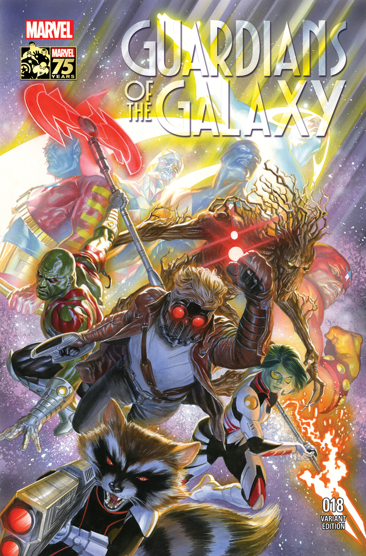 Guardians of the Galaxy (2013) #18 (Ross 75th Anniversary Variant)