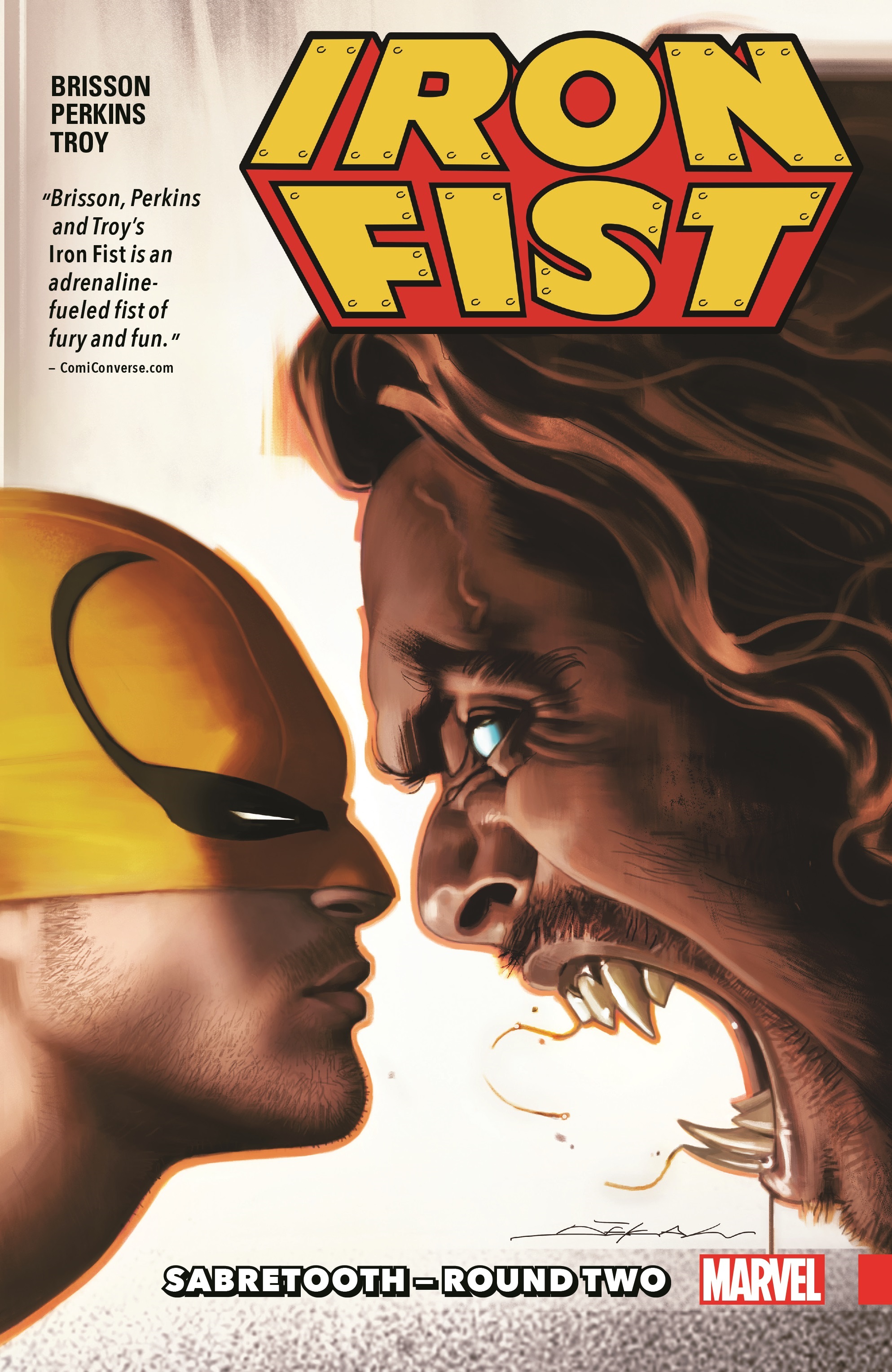 Iron Fist Vol. 2: Sabretooth - Round Two (Trade Paperback)