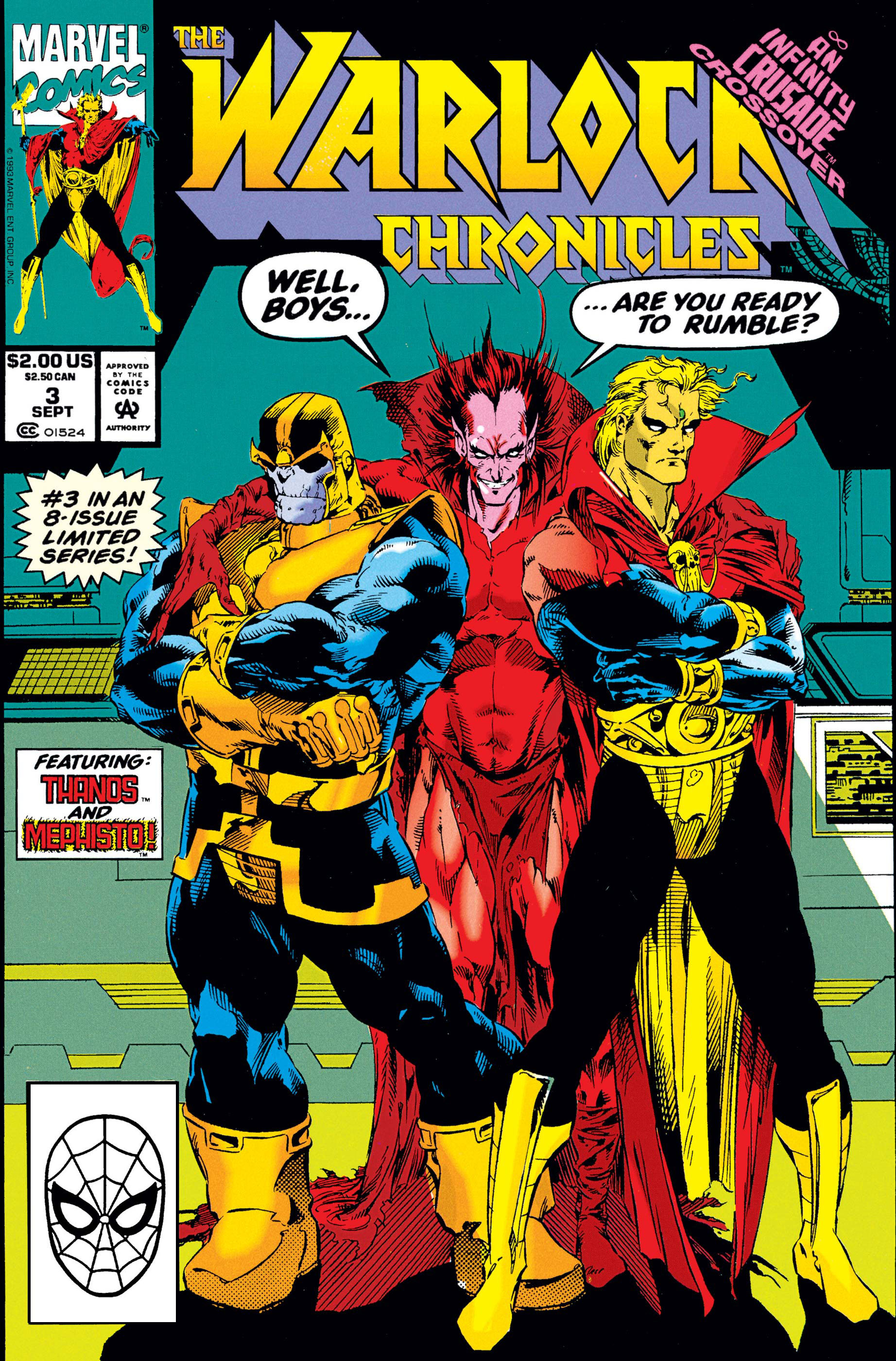 Warlock #3 July 1992 Marvel Comics