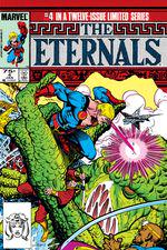 The Eternals (1985) #4 cover