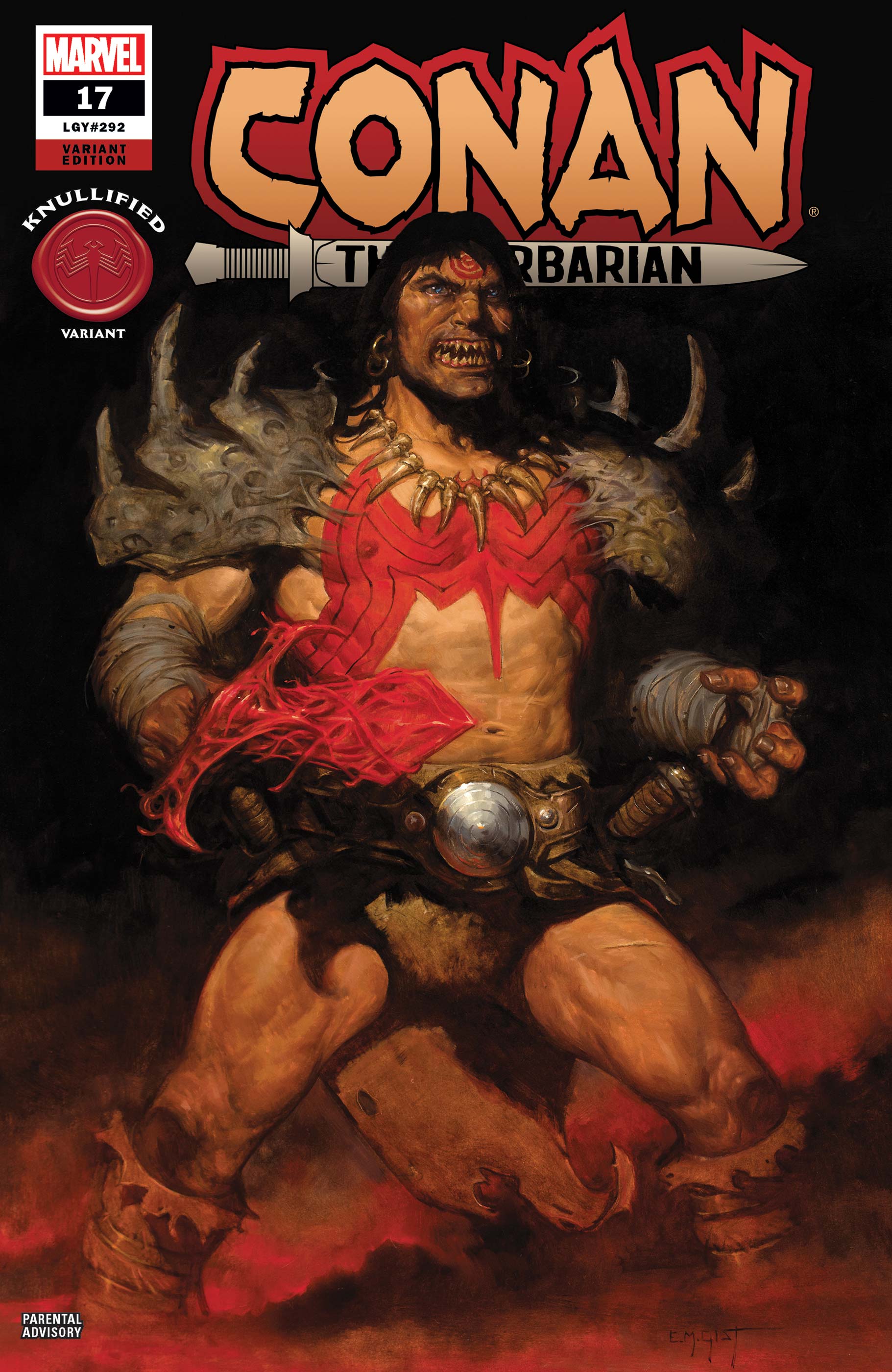 NM Conan The Barbarian #25 Marvel, 2021 LGY 300