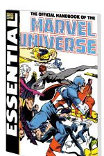 ESSENTIAL OFFICIAL HANDBOOK OF THE MARVEL UNIVERSE - DELUXE EDITION VOL. 1 (Trade Paperback) cover