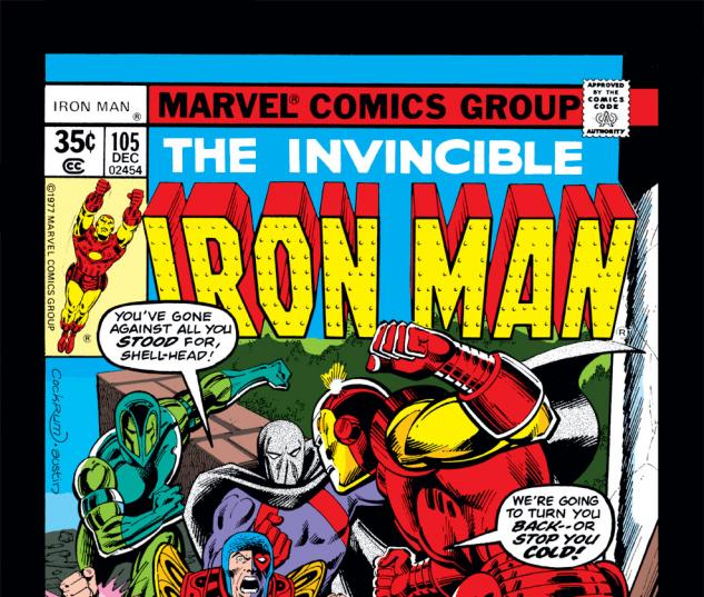 Iron Man (1968) #105 Cover