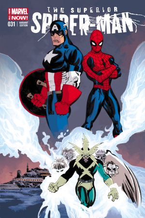 Superior Spider-Man (2013) #31 (SALE CAPTAIN AMERICA TEAM-UP VARIANT)