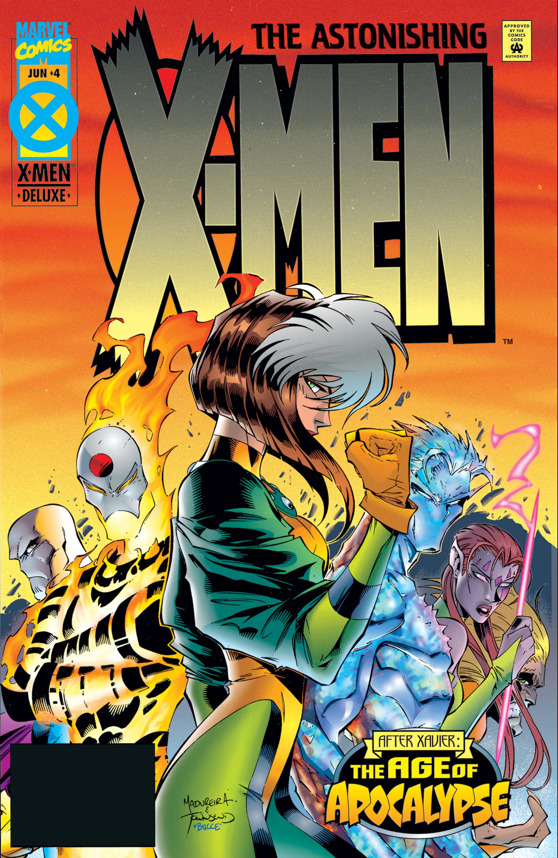 AMAZING X-MEN #1 2 3 4 Complete Marvel Comic Book Series Age of Apocalypse X-Men