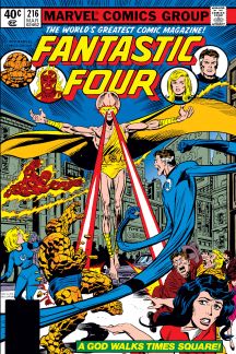 Fantastic Four (1961) #216 cover